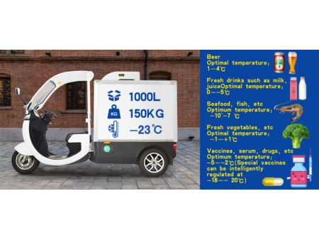 商業用電動3輪車選択は商品とサービスを顧客に提供する新しい先進的な方法です