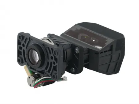 P0102型超短焦点レンズ、蛍光体レーザー・0.23型DMD対応、0.23:1投写比、F2.6大口径