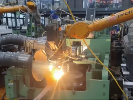 レーザー溶接ハイテン鋼管